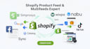 setup shopify store product feed multifeeds simprosys wixpa nabu website