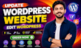 update or edit wordpress website quickly