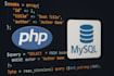 create everything you ask with php