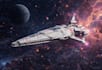 make a sci fi spaceship design