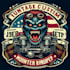 make a  creative monster jeep mascot logo with t shirt design