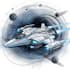 create a sci fi spaceship