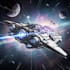 illustrate a sci fi spaceship art