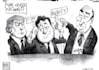 make a political cartoon art