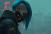 make portrait illustration with cyberpunk anime style