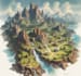 fantasy map design map illustration fantasy map