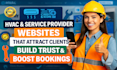 build hvac handyman website, remodeling, plumbing, roofing or contractor website