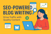 write keyword optimized blog posts to rank higher on google