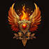 hand paint fantasy logo