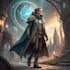 create fantasy, sci fi, character with hyperrealistic style