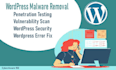 wordpress malware removal  pen testing full site scan
