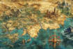 fantasy map design map illustration fantasy map