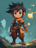 create 2d game character, sprite sheet, animation