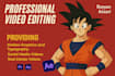 edit your videos professionally