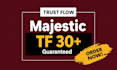 increase majestic trust flow tf for high authority backlinks