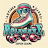 do  a create unique roller skates mascot logo with t shirt design