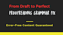 proofread and fix grammar errors