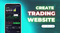 build a full trading website