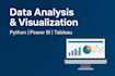 analyze and visualize your data using python and power bi