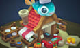 create stylized 3d models with hand painted textures