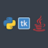 build gui applications in python with tkinter or java