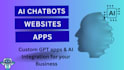 develop ai agent, ai chatbot, ai api, chatgpt, ai website
