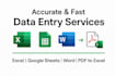 provide fast and reliable data entry services