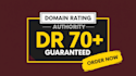 increase domain rating with high quality SEO backlinks