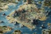raw 2d rpg fantasy map, landscape, dndart map design