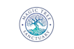 create an environmentally aware peaceful tree company logo