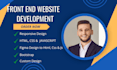 build custom website with html, css, javascript and bootstrap