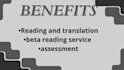a service of beta reading