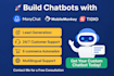 build chatbots with manychat, mobilemonkey, tidio, chatfuel, landbot
