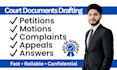 draft professional documents and legel documents