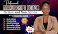 do medical book, manuscript editing, proofreading in german, spanish, french