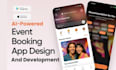 develop ai powered event booking app ticket booking app hotel booking app