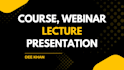 redesign presentation for your course, webinar or online lecture
