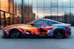 do racing itasha wrap, racing car wrap