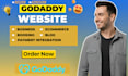 develop godaddy website redesign godaddy website design