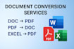 do document conversion service