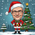 draw christmas cartoon caricature
