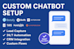 create chatbot using botsify, drift, intercom, tars, hubspot, zoho, liveperson