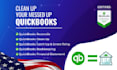 provide quickbooks cleanup, catch up, reconciliation expert bookkeeping service