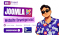 develop joomla website using sp page builder