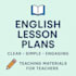 create simple english lesson plans and teaching materials