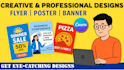 create poster, flyer, banner, social media poster in canva