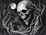 draw detailed illustration dark art