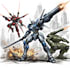 draw a mecha and robot art