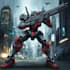 create a mecha robot art of your choice