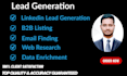 be top virtual assistant linkedin b2b lead generation and data entry